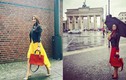 Hoa hậu Phạm Hương thích thú dạo chơi Berlin